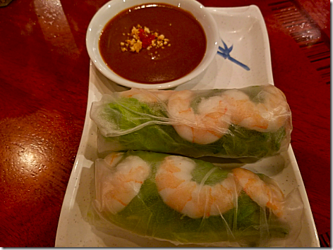 Pho 20 Shrimp Spring Rolls