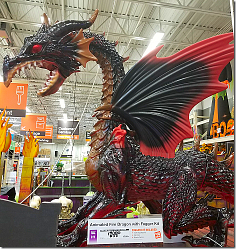 Home Depot Dragon