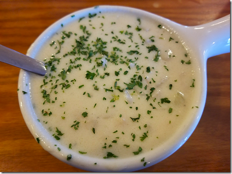 Dixie Crossroads Clam Chowder