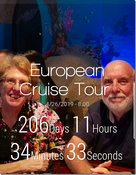 European Cruise Countdown