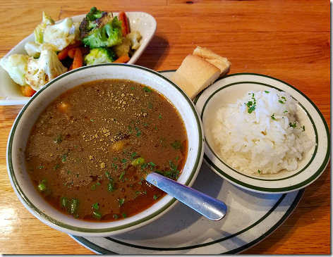 Floyd's Gumbo with Grilled Veggies