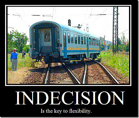 Indecision is Key to Flexibility