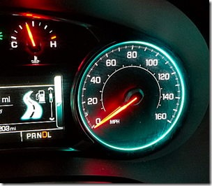 Malibu Speedometer