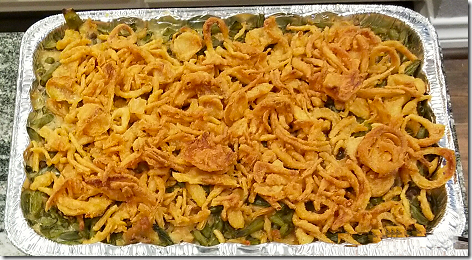 Thanksgiving 2018 Green Bean Casserole