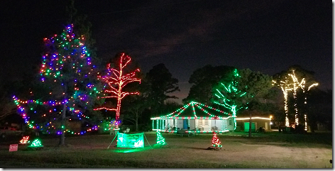 Cherry Picker Christmas Lights