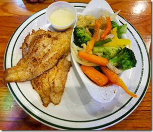 Floyd's Grilled Catfish and Veggies