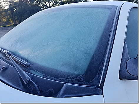 Windshield Freeze Jan 2019