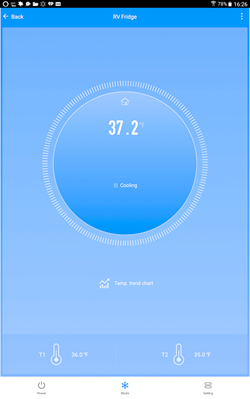 C929 Thermostat Display