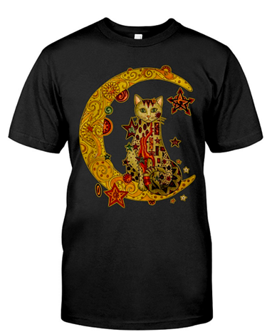 Cat on the Moon Shirt