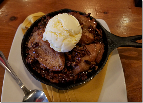 Saltgrass Valentines Pecan Pie Bread Pudding