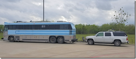 Butch and Fonda 1987 MCI Bus