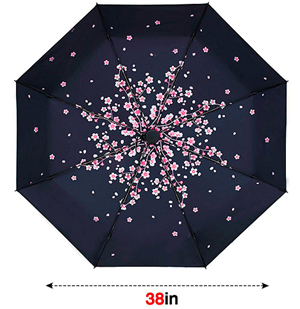 Compact Umbrella Pink Peach