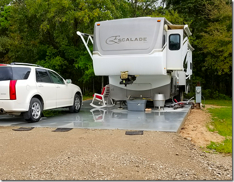 Petticoat Junction New Concrete Pad