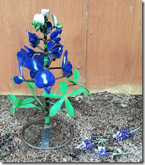 Chris' Metal Bluebonnet