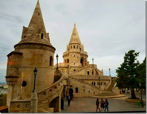 Fisherman's Bastion from LANG Bistro