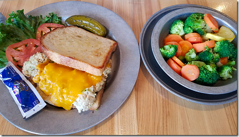 Katz's Deli Open Face Tuna Melt