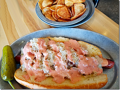 Katz's Deli Reuben Dog