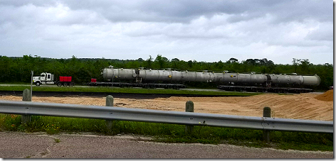 Refinery Reactor on Trailer 1