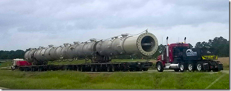 Refinery Reactor on Trailer 2