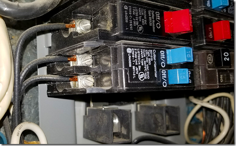 Rig Fridge Circuit Breaker Repair 1