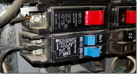 Rig Fridge Circuit Breaker Repair 2