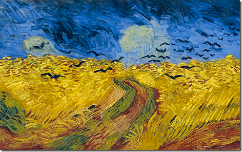 Van Gogh Wheatfield with Crows Full