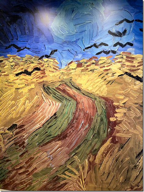 Van Gogh Wheatfield with Crows