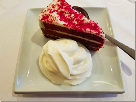 London Lancaster Gate Dinner Red Velvet