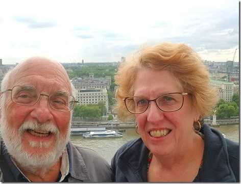 London Total Tour Eye Selfie