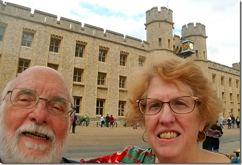 London Total Tour Tower of London Selfie