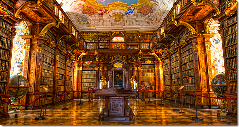 Melk Abbey Interior View 2