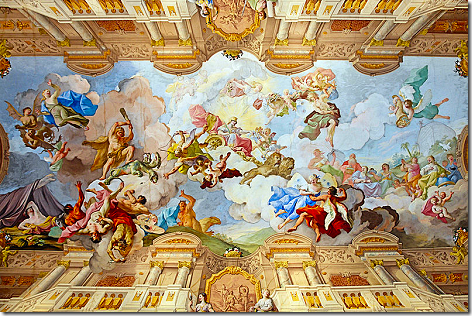 Melk Abbey Interior View 3