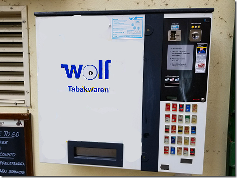 Bamberg Cigarette Machine