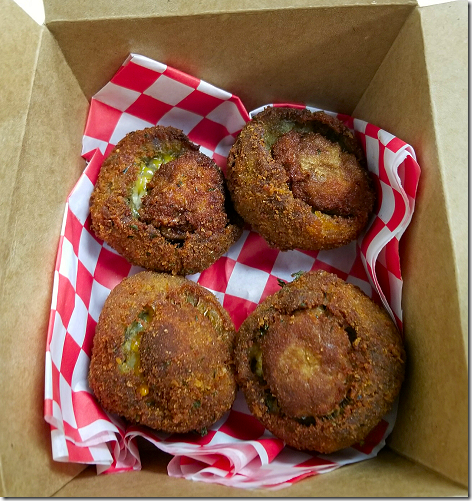 Boudin Barn Stuffed Mushrooms