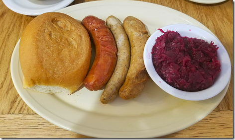 Brick Oven Sausage Plate