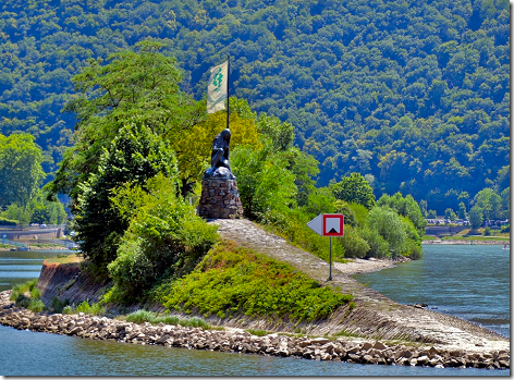 Cruising The Rhine Lorelei Statue