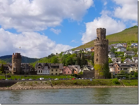 Cruising The Rhine Toll Tower