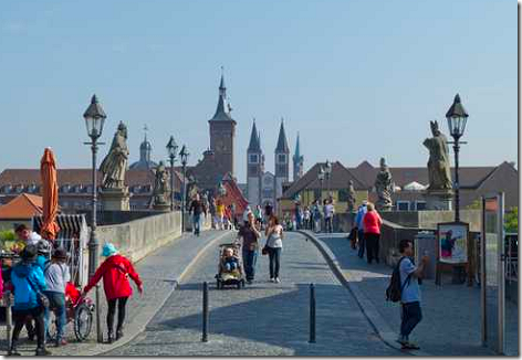 Wurzburg Old Stone Bridge 1