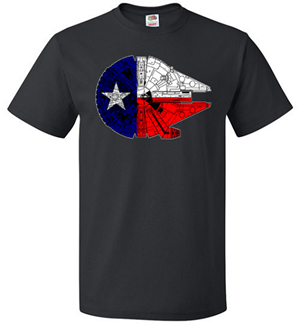 Texas Millennium Falcon Tshirt