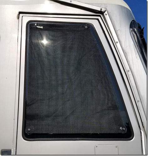 Rig Door Solar Screen