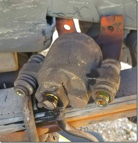 Truck Rear Brakes Old Caliper