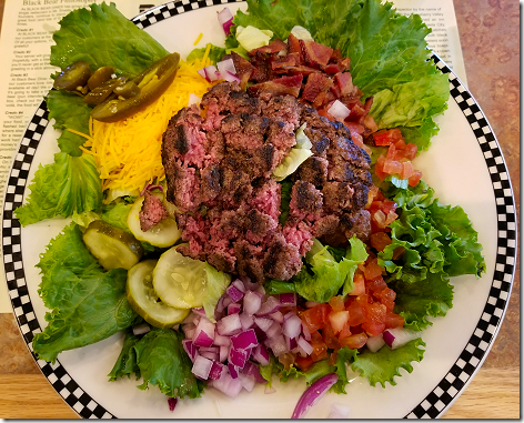 Black Bear Bacon Cheeseburger Salad 2