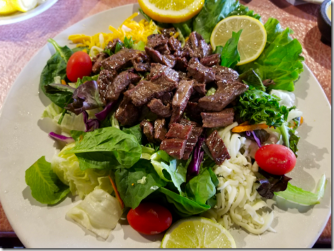 El Asador Beef Fajita Taco Salad