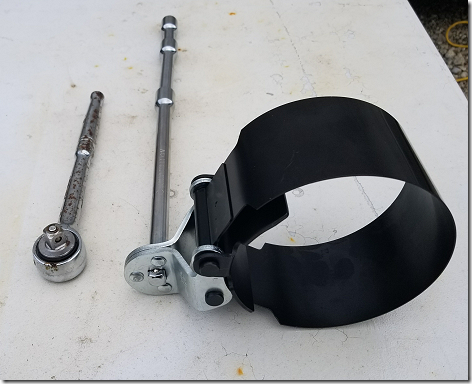 Filter Wrench and Handle
