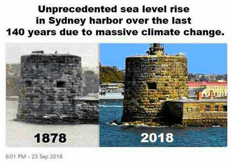 Sydney Harbor Climate Change