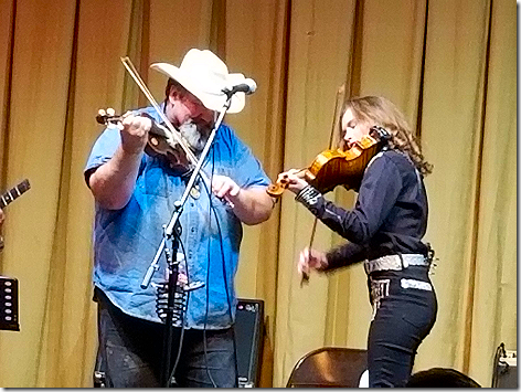 Tori and Kevin at the Opry