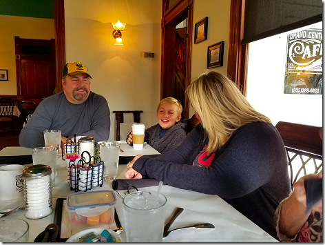 Brandi Family at Grand Central Cafe