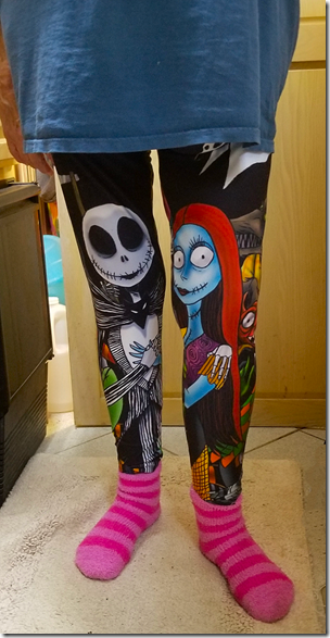 Jan's Nightmare Before Christmas Leggings