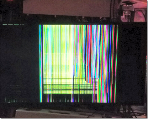Broken TV
