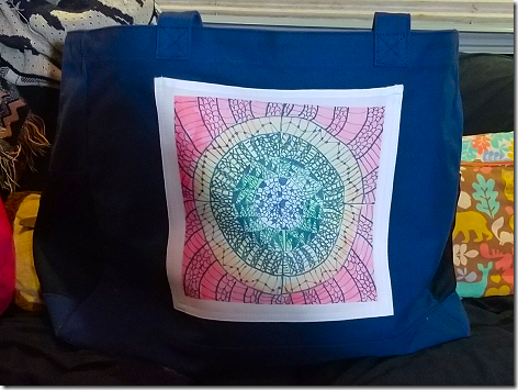 Jan's Landon's Artwork Bag